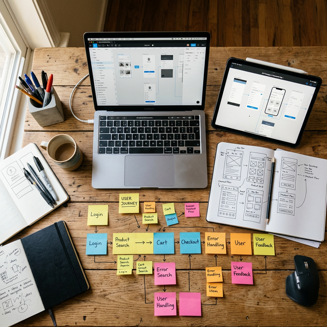 Mobile UI/UX Design - Professional Service